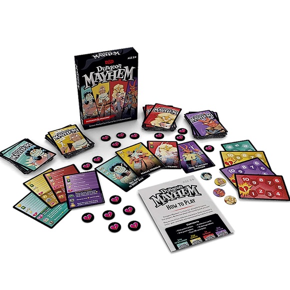 Dungeon Mayhem | Dungeons & Dragons Card Game| 2–4 Players, 120 Cards new sealed - Picture 3 of 6